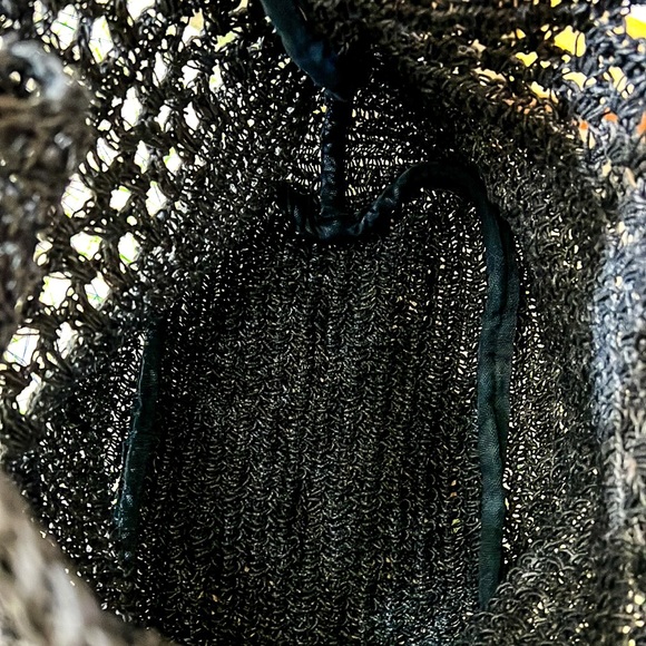 J. Jill Women's Navy Blue Woven Crochet Tote
Shoulder Bag - Picture 5 of 6